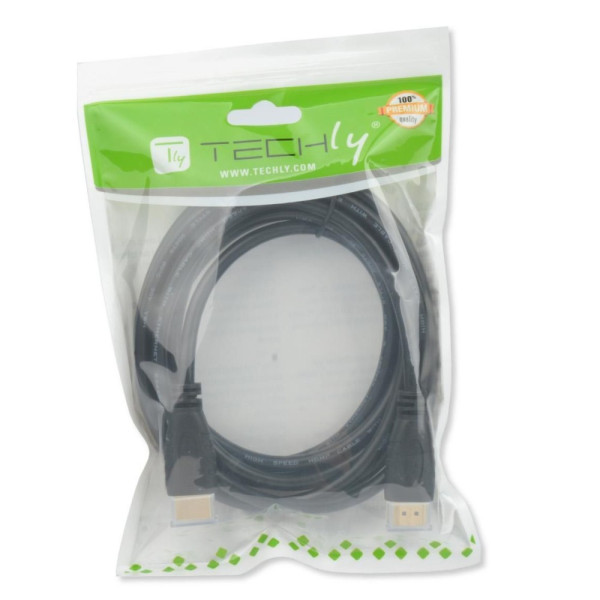 Techly HDMI2-4-020 HDMI 2.0 Cable A/A M/M 2m Black