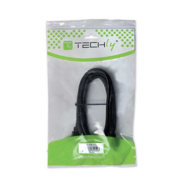 TECHLY ICOC DSP-A-100 Καλώδιο DisplayPort Audio / Video M / M 10m Μαύρο