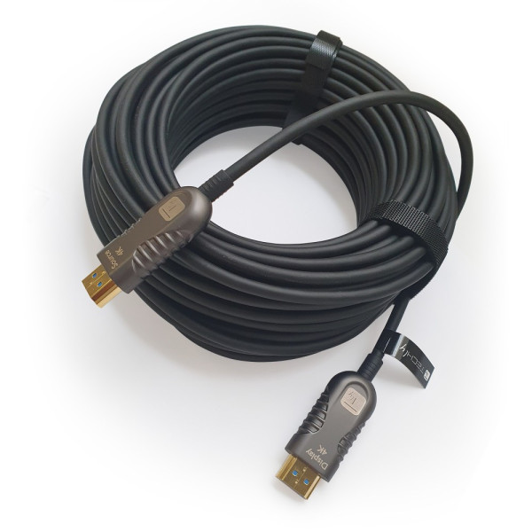 TECHLY ICOC HDMI-HY2-010 Ενεργό οπτικό καλώδιο HDMI™ 2.0 AOC 4K 18Gbps HDMI™ A/AM/M 10m