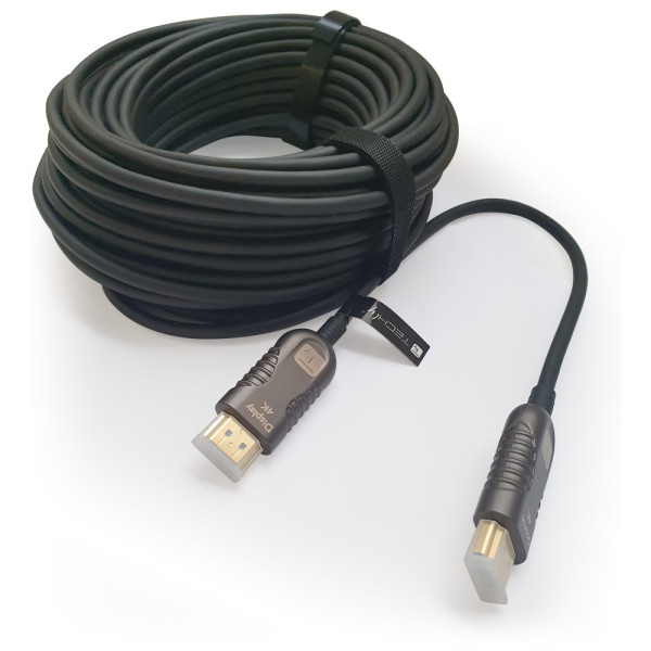 TECHLY ICOC HDMI-HY2-010 Ενεργό οπτικό καλώδιο HDMI™ 2.0 AOC 4K 18Gbps HDMI™ A/AM/M 10m
