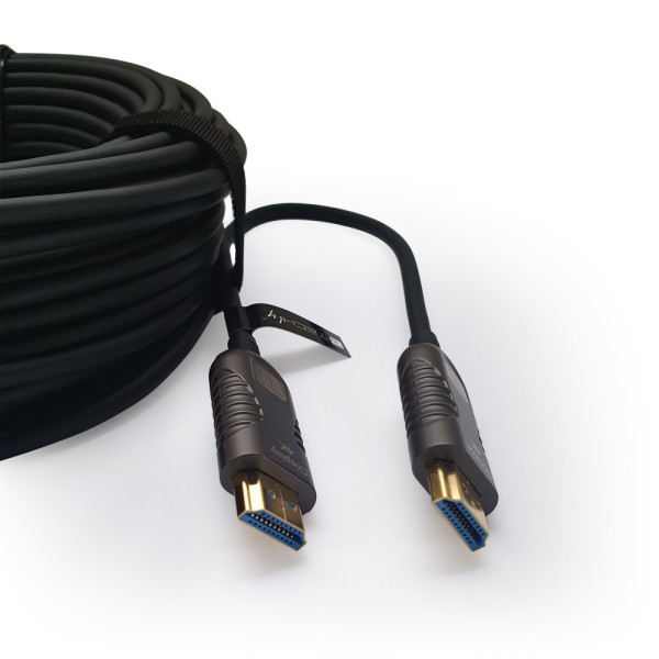 TECHLY ICOC HDMI-HY2-010 Ενεργό οπτικό καλώδιο HDMI™ 2.0 AOC 4K 18Gbps HDMI™ A/AM/M 10m
