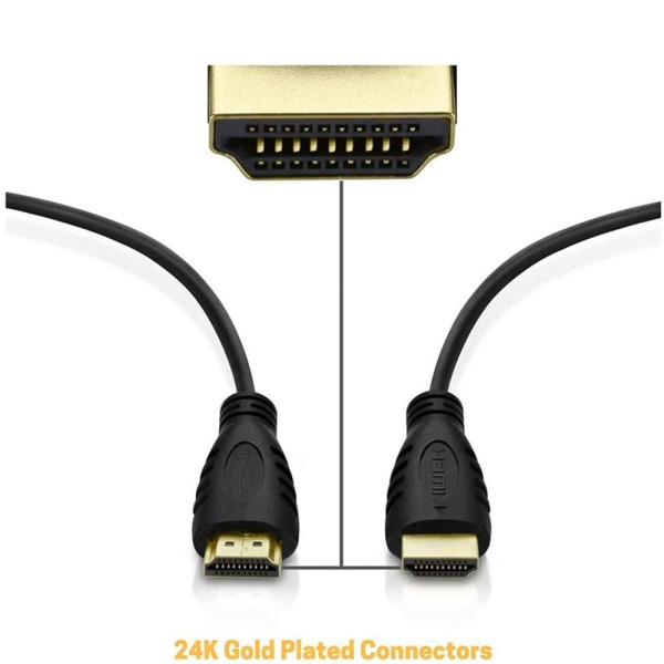 TECHLY ICOC HDMI2-4-090 Καλώδιο HDMI™ 2.0 A/AM/M 9m Μαύρο