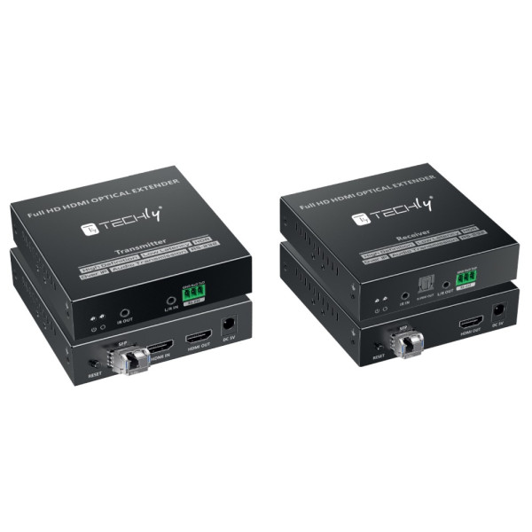 Techly IDATA EXT-EF3000 HDMI EXTENDER ΜΕΣΩ ΟΠΤΙΚΗΣ ΙΝΑΣ ΜΟΝΗΣ ΛΕΙΤΟΥΡΓΙΑΣ ΕΩΣ 40 KM