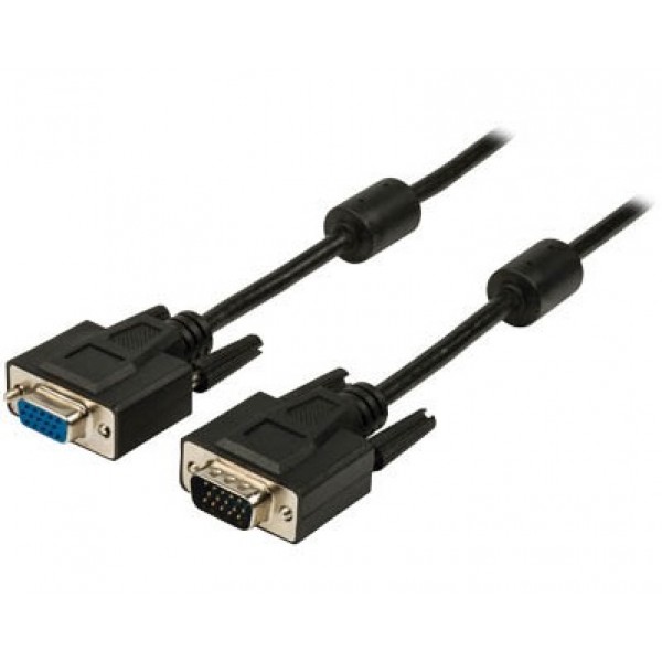 VALUELINE VGA Male to Female Cable - 20m (VLCP 59100 B20)