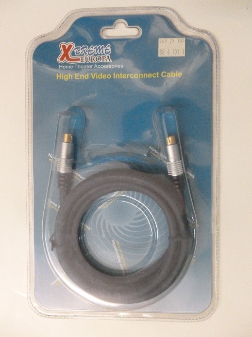 X-treme S-Video Male-to-Male Cable 1.5m (CR-650/1.5M) (CR-650)