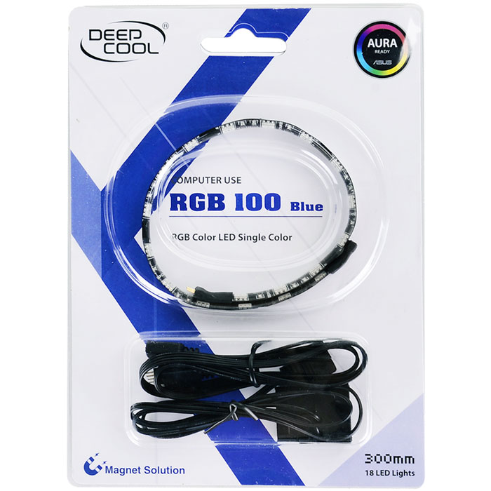 RGB Blue LED Strip for PC DeepCool DP-LED-RGB100BL