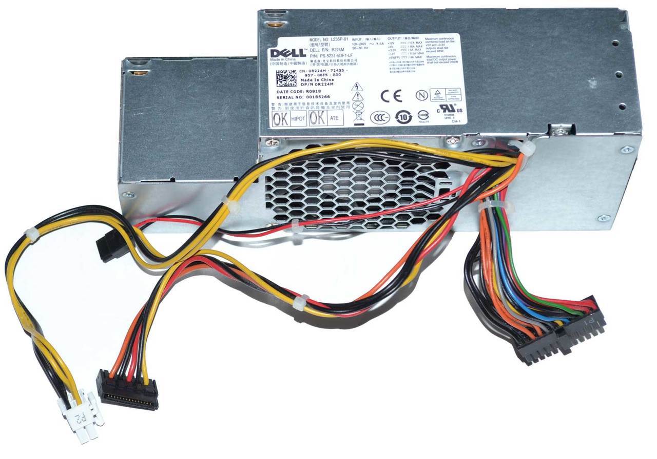 Dell Optiplex 780 960 SFF 235W Power Supply L235P-01 FR610 PS-5231-5DF-LF  0FR610 in category Information Technology and Tablet/Computers/PC  Hardware/PC Power supplies at Easy Technology.