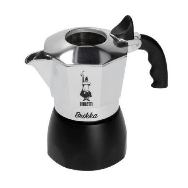Bialetti Brikka Espresso Brikka 4cups Silver