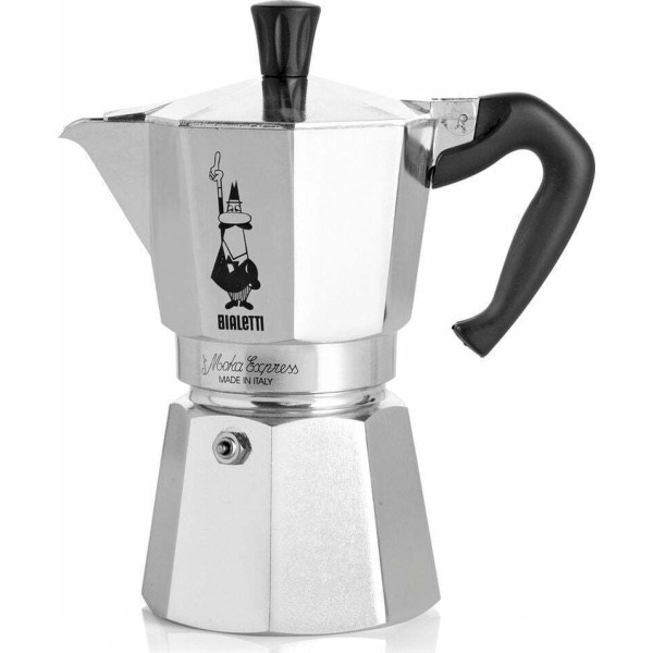 Bialetti Espresso Pot 2cups Inox Coffee