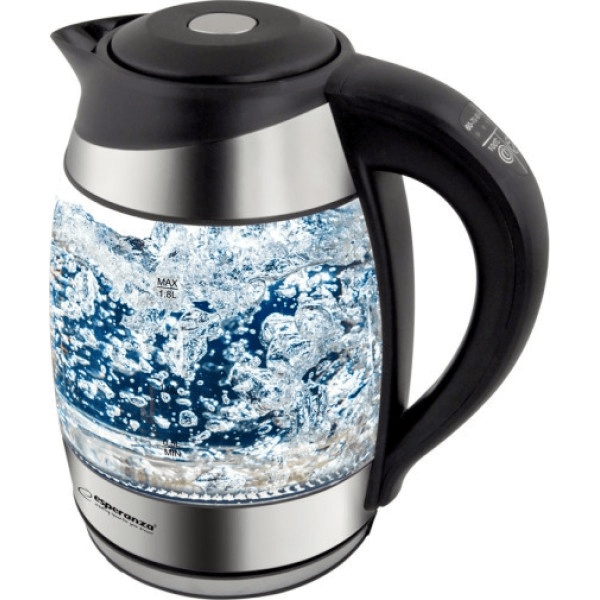 Esperanza Kettle 1.7lt 2200W Silver