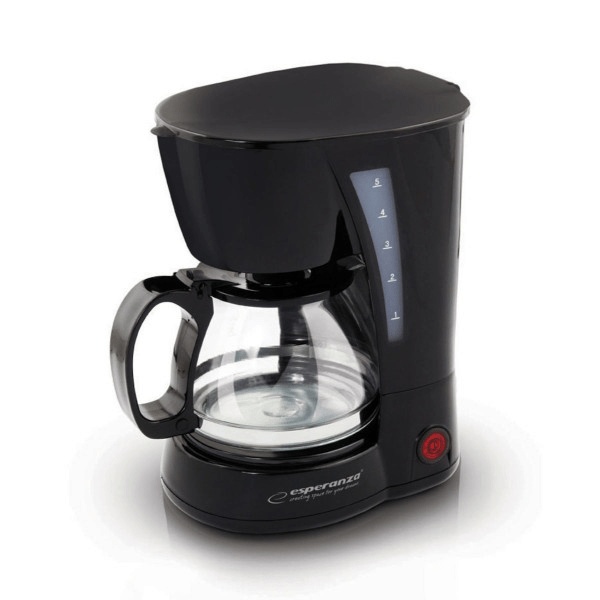 Esperanza Robusta Filter Coffee Maker 650W Black