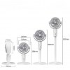 Αναδιπλούμενος ανεμιστήρας 10W F1 Fan Λευκό Ισχύς 10W