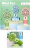 HK59-8B Portable Mini Rechargeable USB Fan (20 x 7 10 9 cm) (Green) (OEM) (20 x 7 10 9 cm) (20 x 7 x 9 cm)