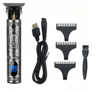 Professional Wireless USB Rechargeable Beard Trimmer with 3 Cutting Heads