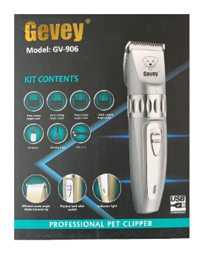 Animal Clipper and Shaver Gevey Gv-906