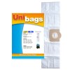 Unibags 620  Σακούλες με φίλτρο για ηλεκτρικές σκούπες Universal Γιά BOSCH, MOULINEX, ROWENTA, SIEMENS