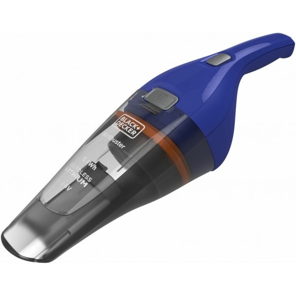 Black & Decker Επαναφορτιζόμενο Σκουπάκι Χειρός 3.6V Μπλε