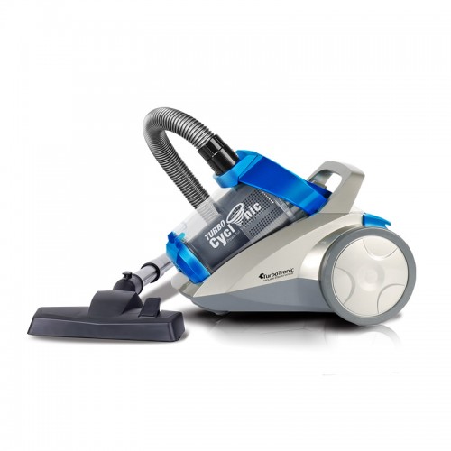 Turbotronic No Electric Vacuum Cleaner With Cyclone Color Technology Blue TT-CV04