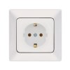 Πρίζα σούκο 16A 250V σε λευκό χρώμα NE-AD