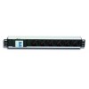 Techly I-CASE STRIP-16V Πολύπριζο Rack 19 "PDU 6 με διακόπτη κυκλώματος και βύσμα C14