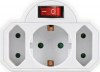 Powertech Αντάπτορας 3 Θέσεων