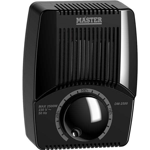 Dimmer professional DM-2500W MASTER DM-2500 BLACK