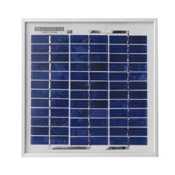 Photovoltaic panel SRM-5P 5Wp 12V 250x190x20