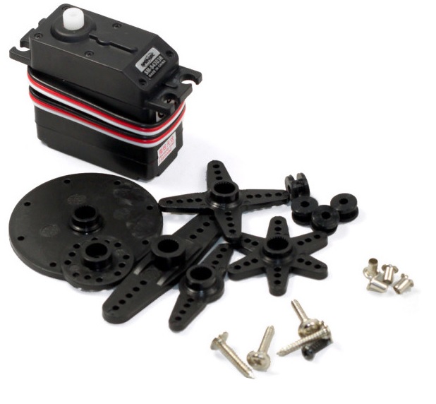 360° Rotary Steering Servo (Black) (OEM)