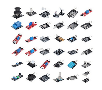 Keyes 37-in-1 Sensor Module Kit for Arduino (KT0012) ATMEL