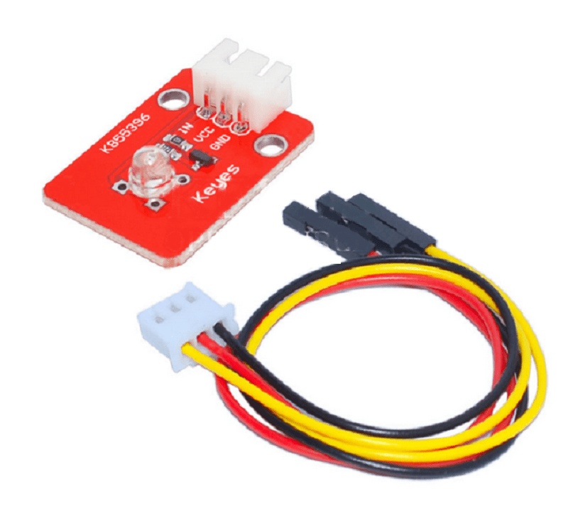Keyes Straw Hat LED Sensor Module with 3-Pin Dupont Cable for Arduino (K855396)