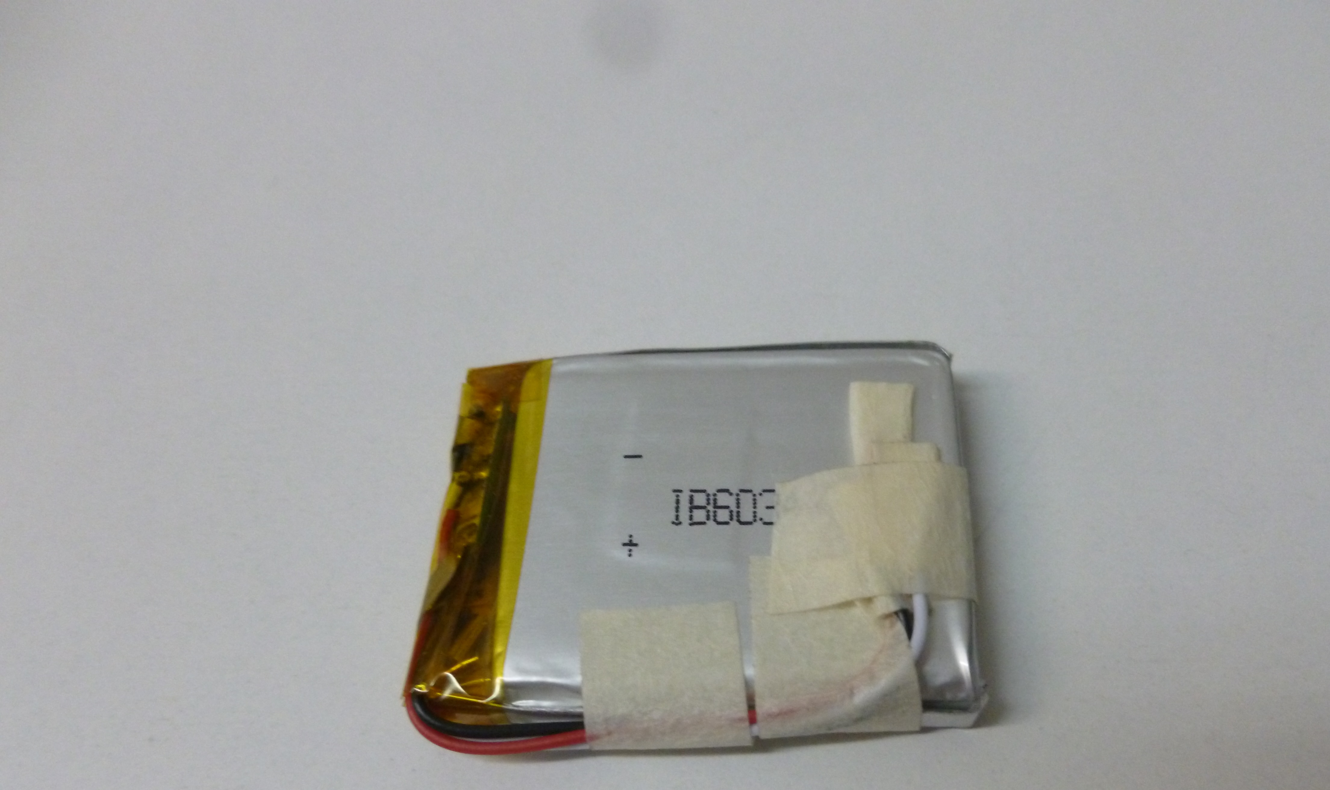 3.7V 900mAh Lithium Polymer Rechargeable Battery For ipod Mp3 Mp4 GPS CF LP603443 (OEM)