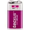Tecxus Επαναφορτιζόμενη μπαταρία 9V Ni-MH 280mAH blister 046-0100 Tecxus Επαναφορτιζόμενη μπαταρία 9V Ni-MH 280mAH blister 046-0100