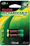 Μπαταρίες Kodak AAA 1000mAh επαναφορτιζομενες / 1.2 Volt Blister (2 Τεμάχια ) Μπαταρίες Kodak AAA 1000mAh επαναφορτιζομενες / 1.2 Volt Blister (2 Τεμάχια )