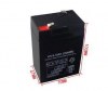 Μπαταρία Westar 6V 4.5Ah 20HR Μπαταρία Westar 6V 4.5Ah 20HR