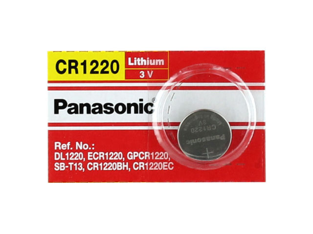 Panasonic   LITHIUM BATTERY GR1220 3V
