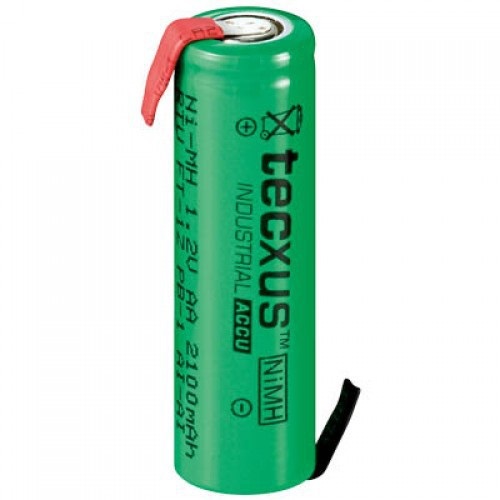 Tecxus Industrial rechargeable Battery Ready to Use AAA NIMH 800mA