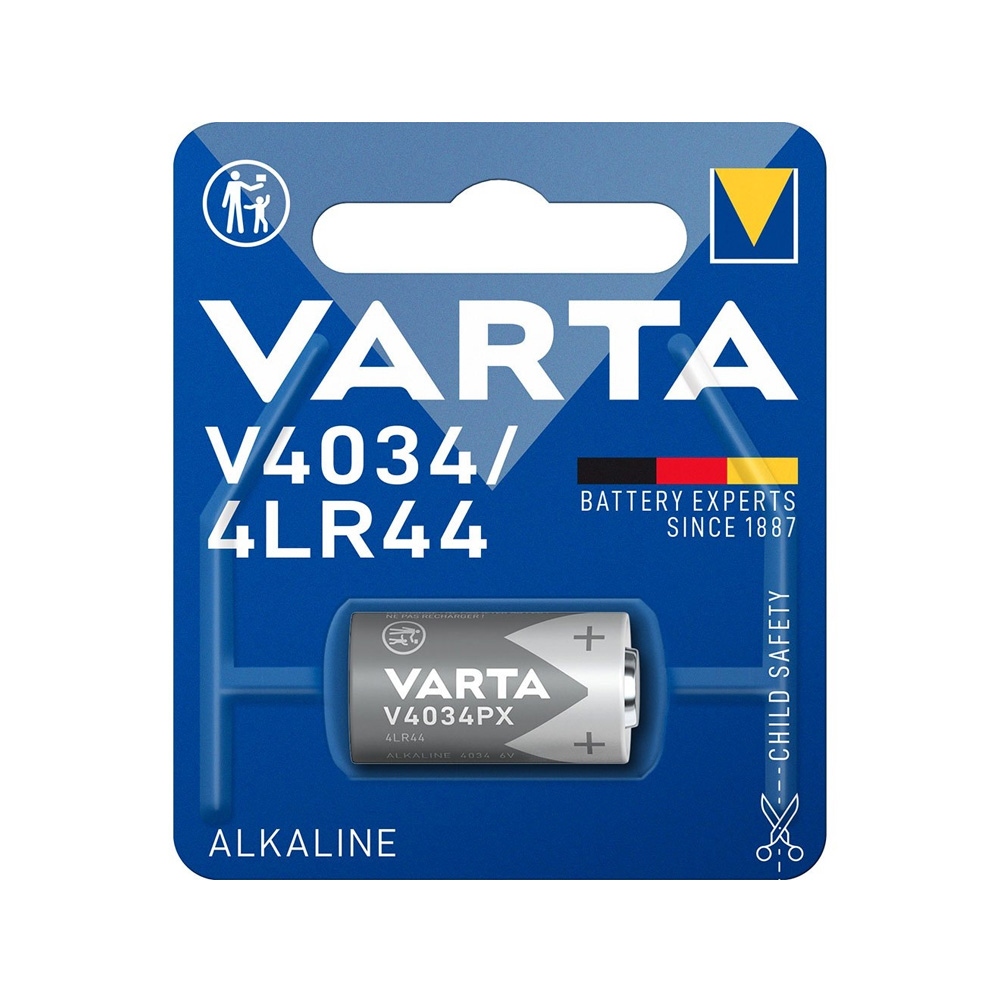Varta 4LR44 Alkaline Battery (6V)