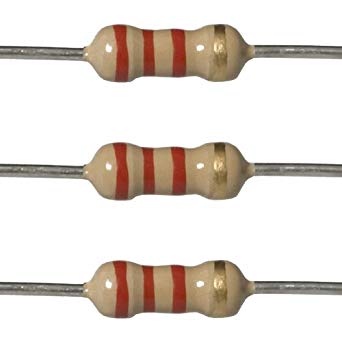 Αντιστάση 2,2 Ω 5% ανοχή 0.25watt (OEM)