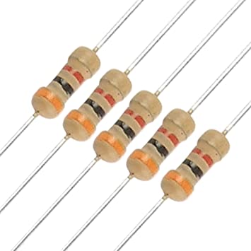 Resistor 3k Ohm 5% tolerance 0.25 watt (OEM)