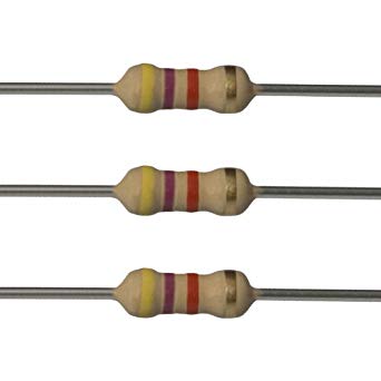 Resistor 4,7 kohm 5% tolerance 0.25 watt (OEM)