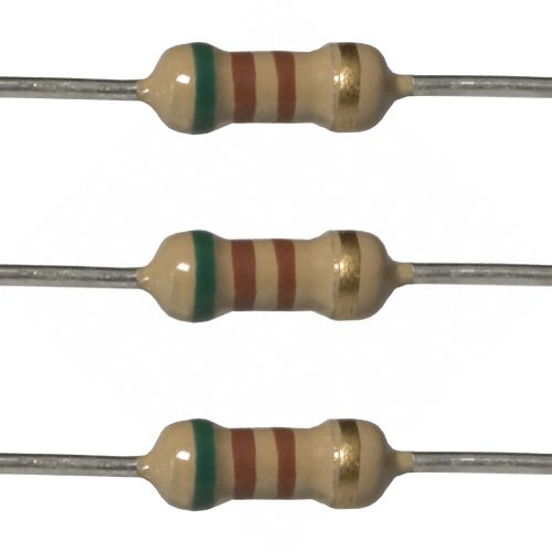 Resistor 510 Ohm 5% tolerance 0.25 watt (OEM)