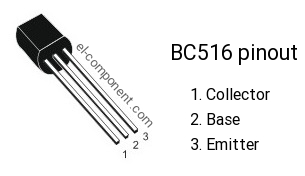 Τρανζίστορ BC516 (OEM)