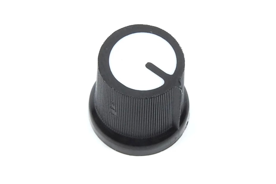 Decorative potentiometer black and white (OEM)