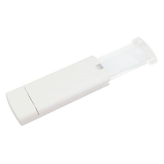 Pull Out Illuminated Plastic Card Magnifier 2X For Reading (oem)