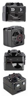 Mini DV Κάμερα 1080p SQ8 Μαύρο (Oem)