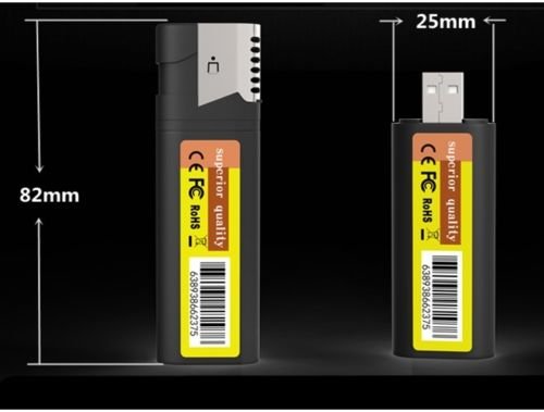 M8 Mini Spy Camera Lighter Camcorder HD-DVR 1920 1080P