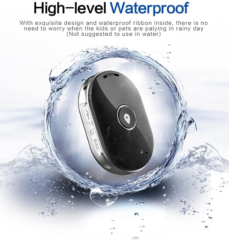 Mini GPS WATERPROOF Q60, 400mAh, Black