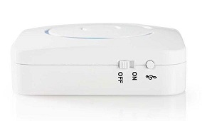 NEDIS ALRMMW20WT Motion detector, 85dB with 8 alarm sounds