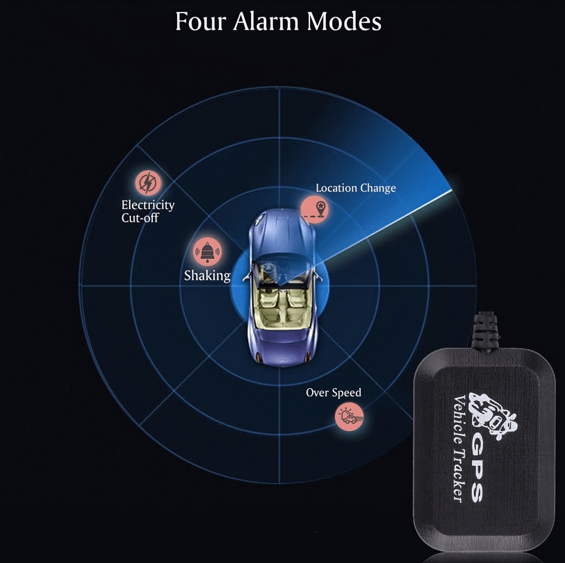 Universal Vehicle Mini GT005 GPS Tracker (GPRS/GSM/SMS) Real-Time Network Monitor for Motorcycle, Electromobile & Auto