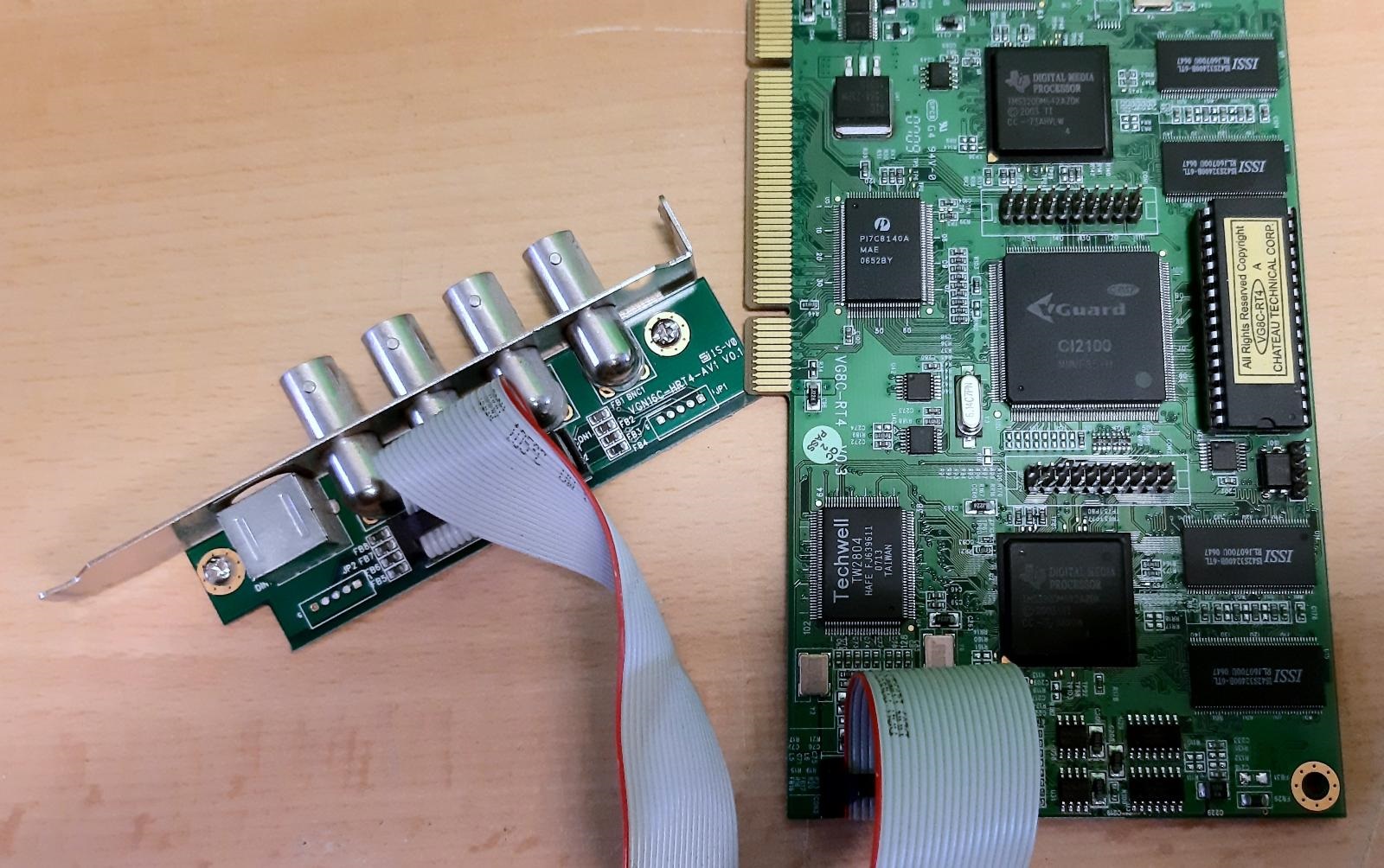 VGUARD.NET CHATEAU 8-Channel H.264 DVR Card (VG8C-RT4)